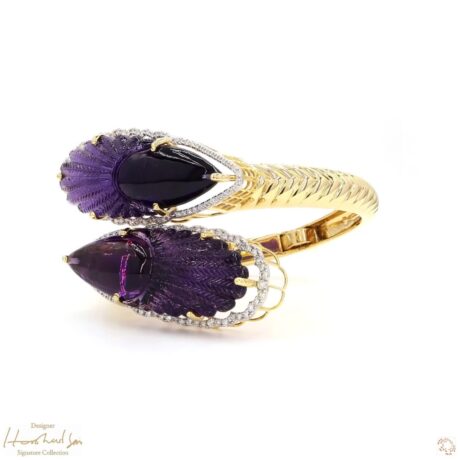 The Amethyst Twin Bracelet