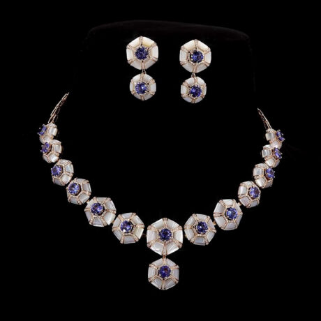 Tanzanite & Mother of Pearl Suite