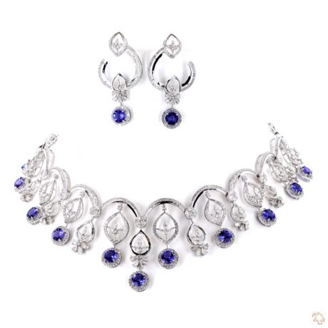 White Gold Tanzanite Suite