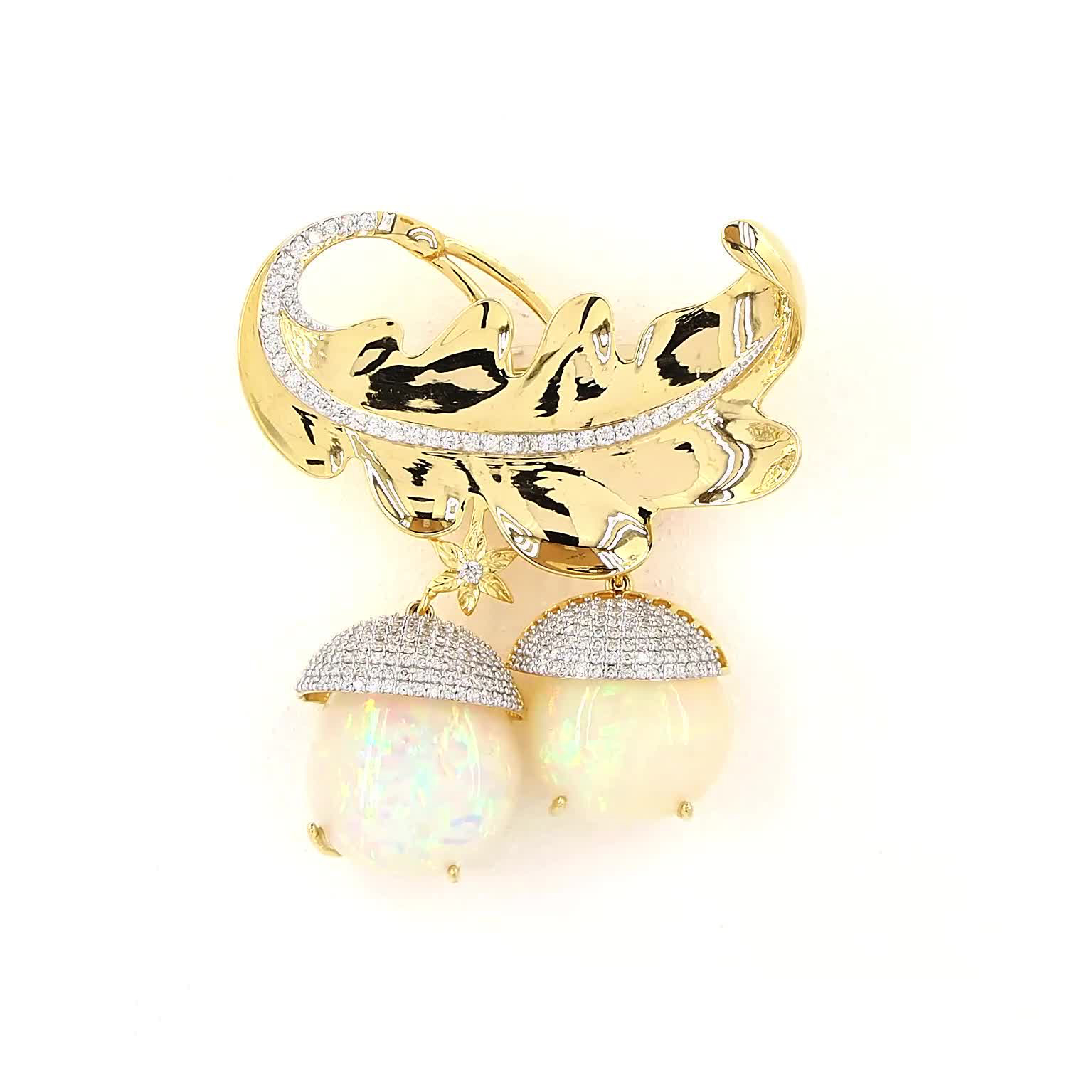Twin Opal Brooch - Image 2