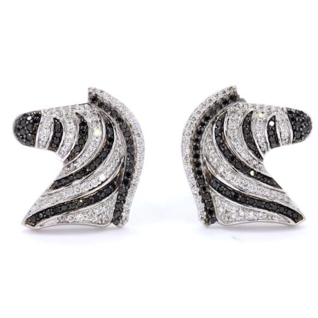 Monochrome Zebra Cufflinks