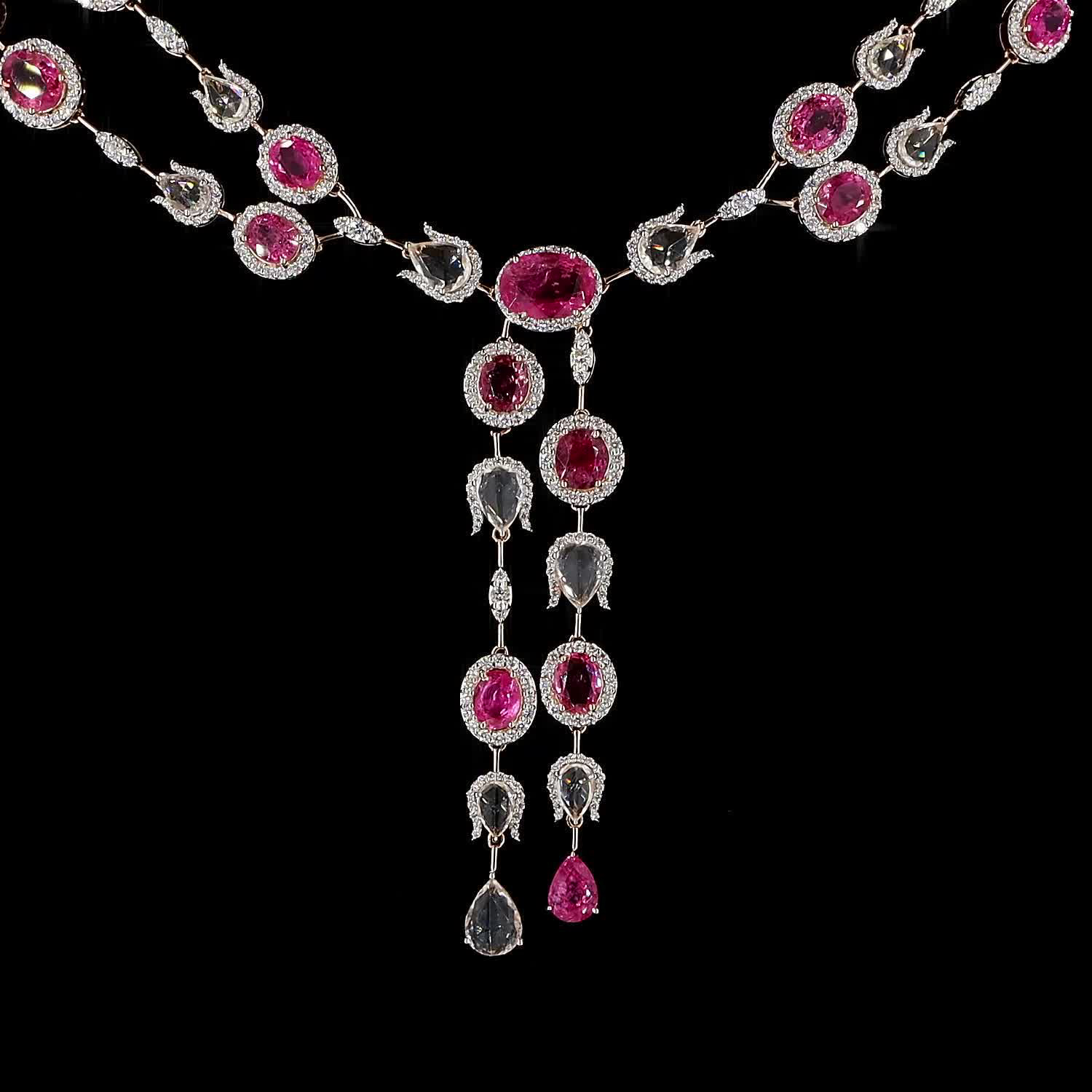 Spinel Ruby & White Sapphire Suite - Image 2