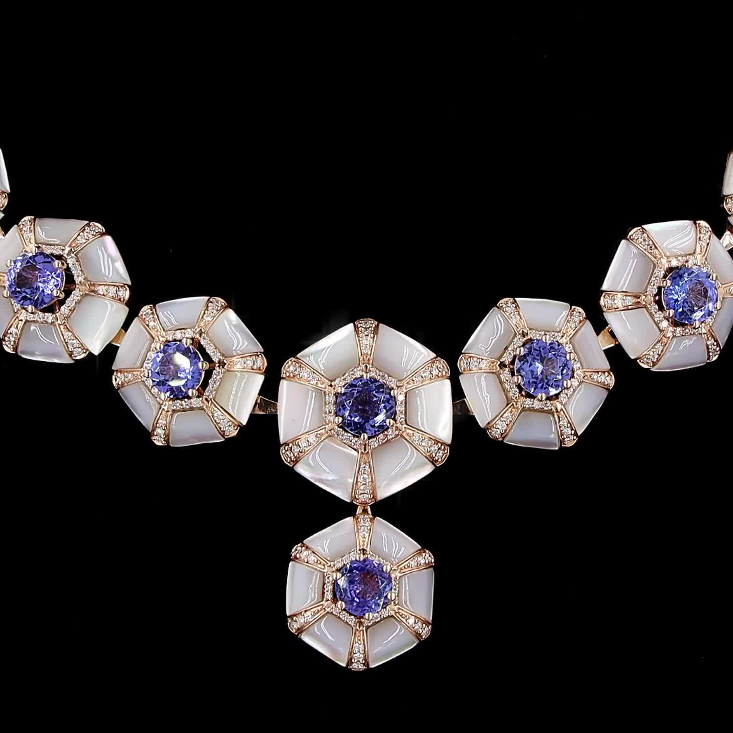 Tanzanite & Mother of Pearl Suite - Image 2
