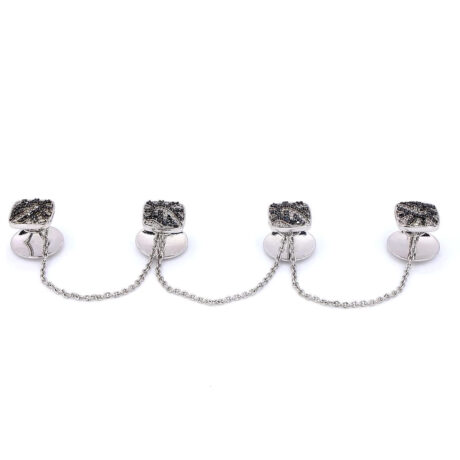 Monochrome Diamond Buttons