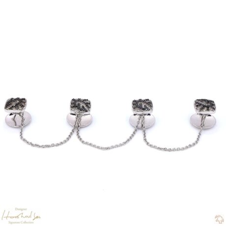 Monochrome Diamond Buttons