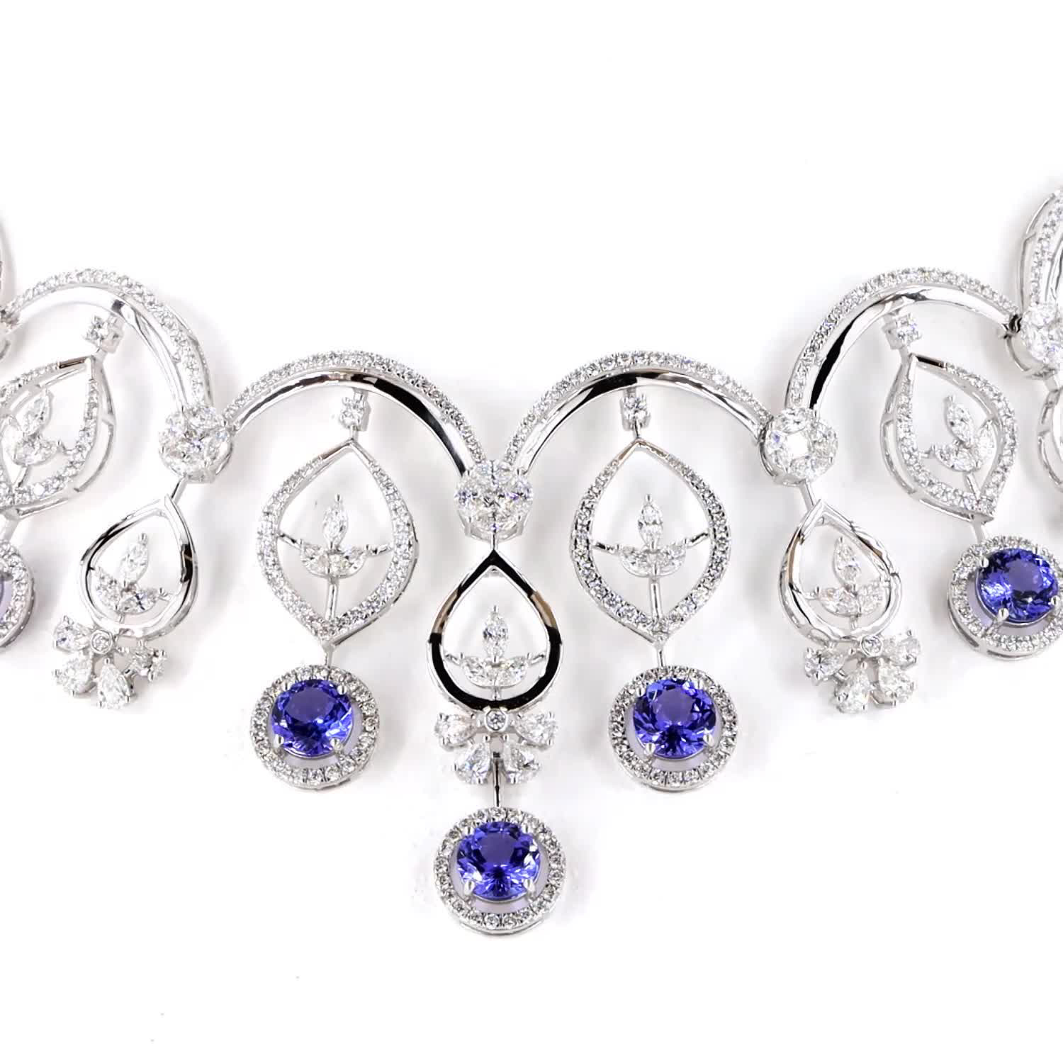 White Gold Tanzanite Suite - Image 2