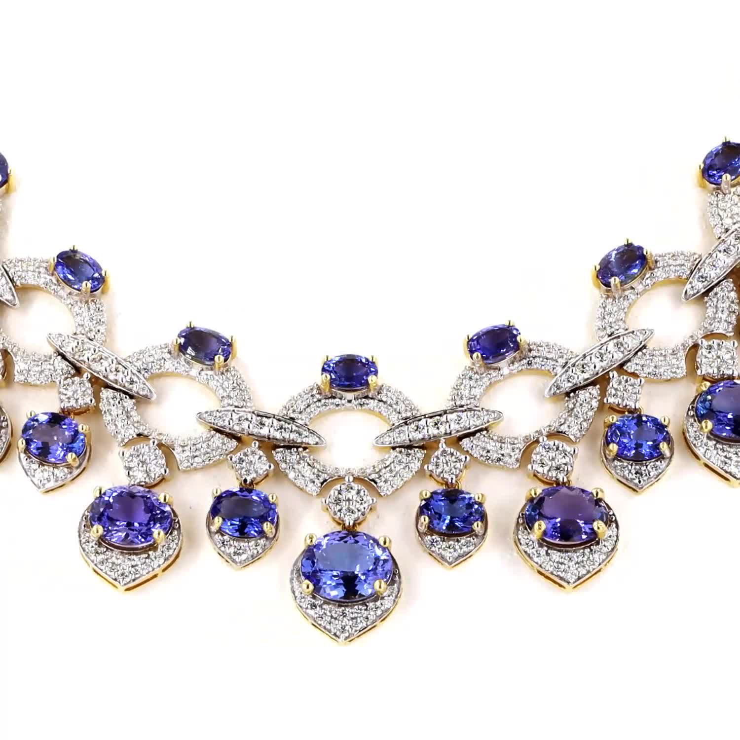 Heavy Tanzanite & Diamond Suite - Image 2