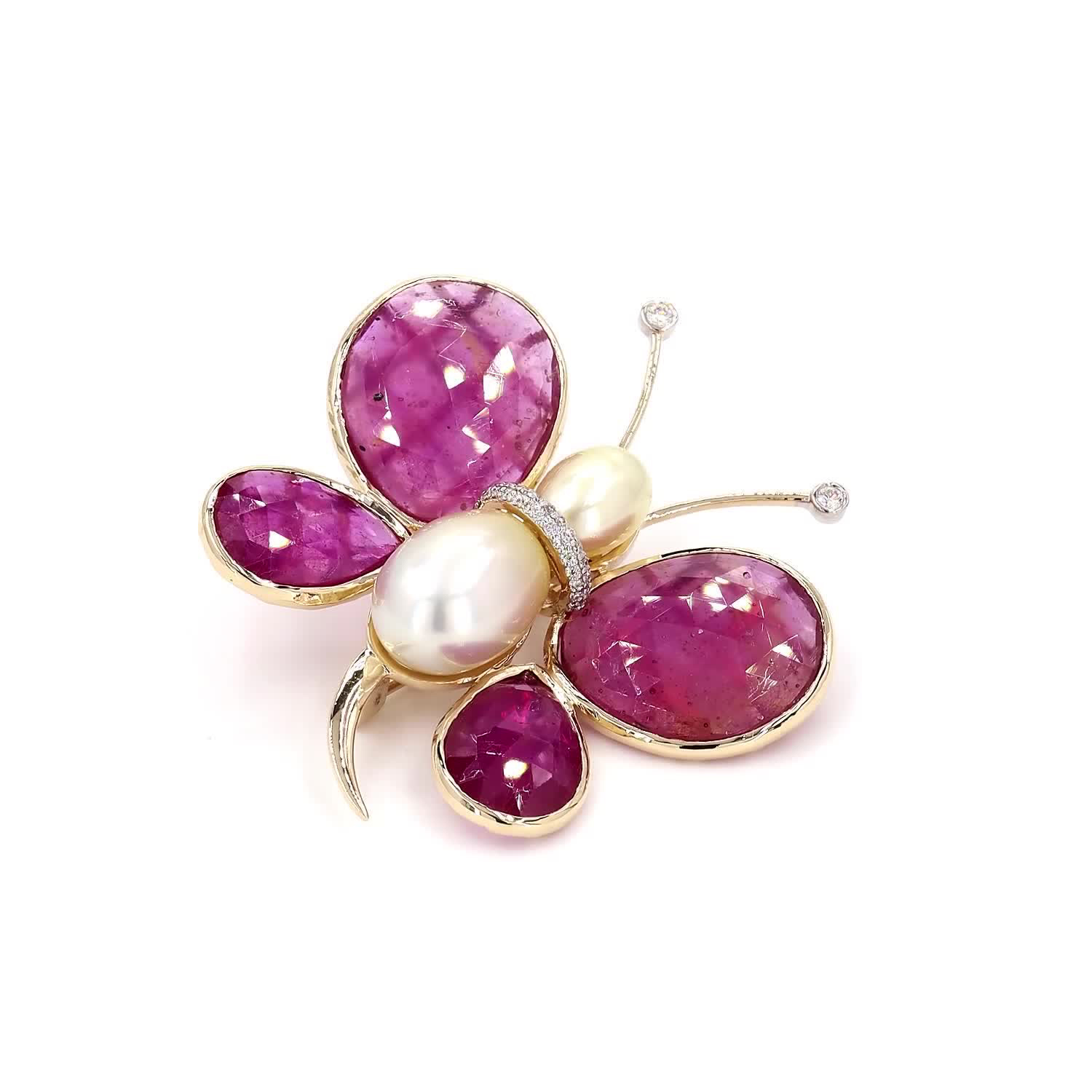 The Ruby Butterfly Brooch - Image 2