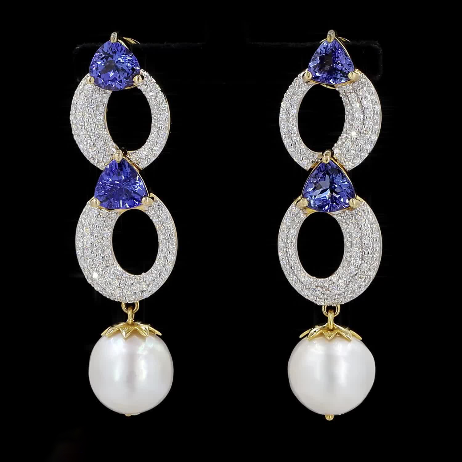 Tanzanite & South Sea Pearl Suite - Image 3