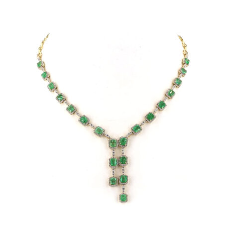 The Emerald Whisper Necklace Set