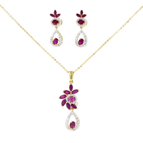 Ruby and Diamond Set