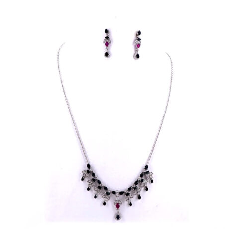 The Sapphire Melody Necklace Set