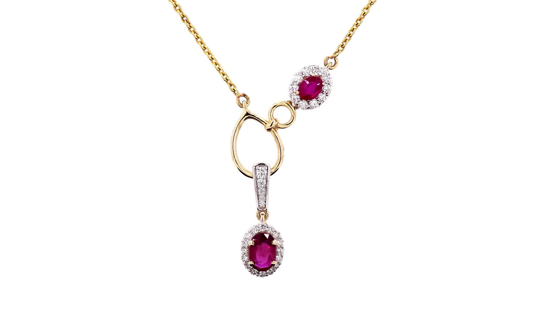 Ruby Pendant Set - Image 2