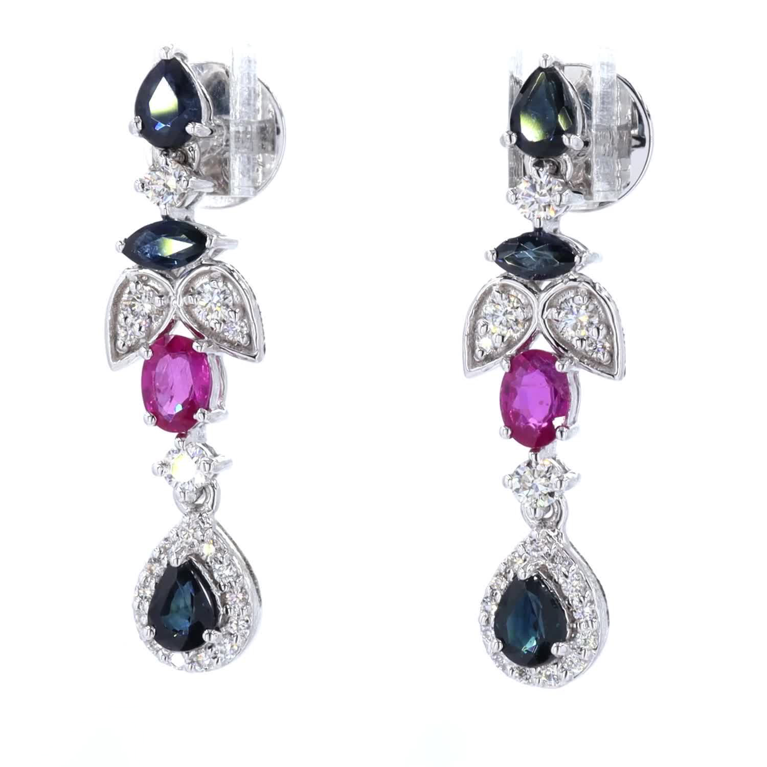 The Sapphire Melody Necklace Set - Image 4