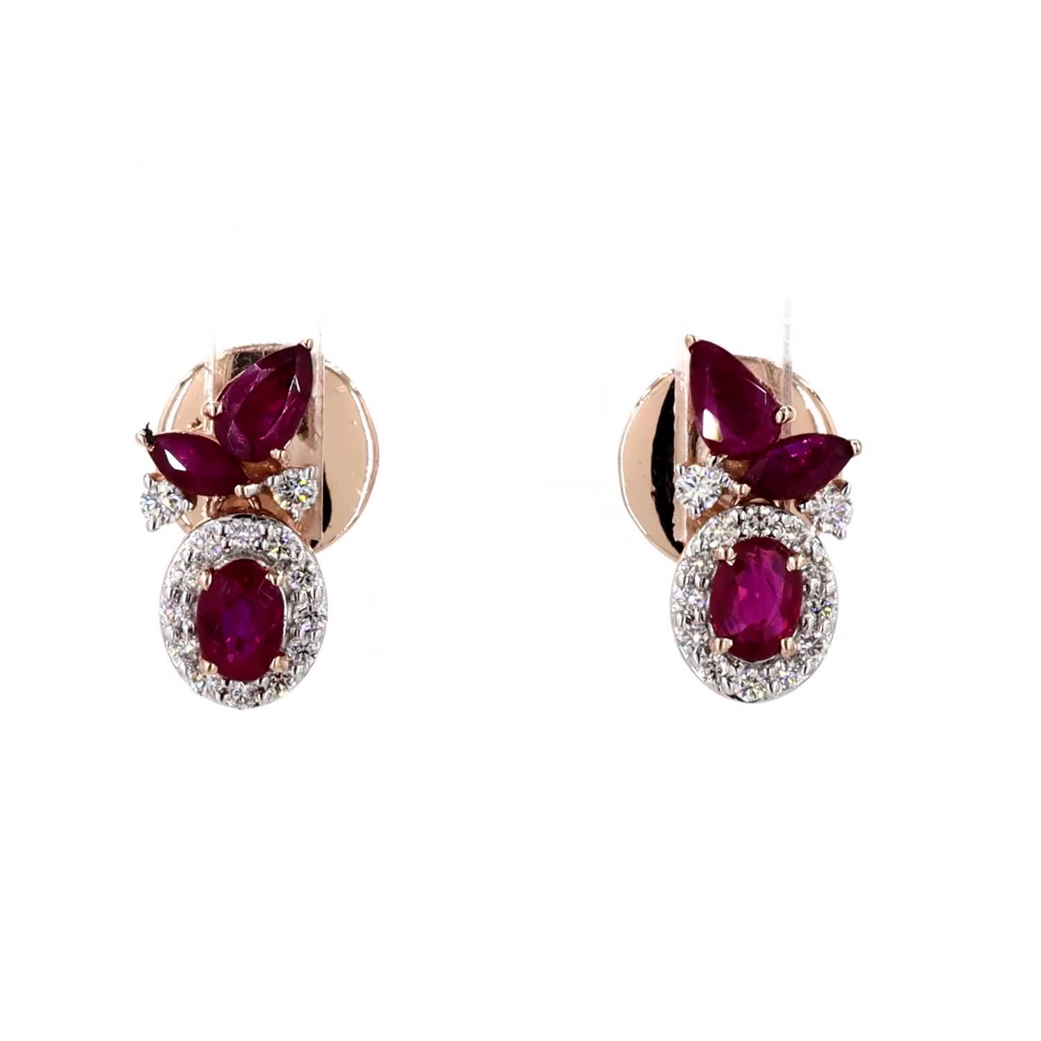 Ruby and Diamond Pendant Set - Image 5