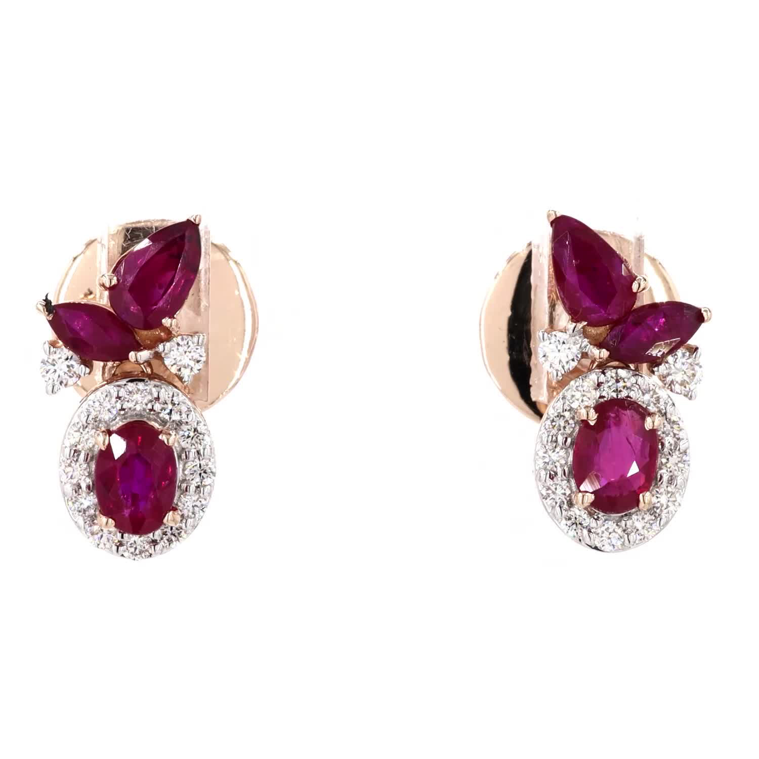 Ruby and Diamond Pendant Set - Image 6