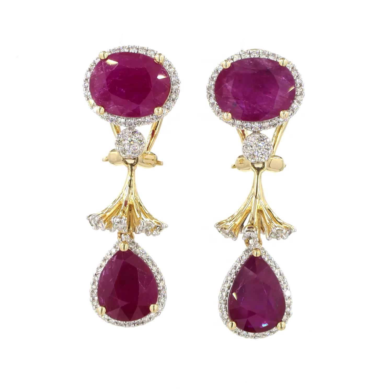 Mozambique Ruby and Diamond Necklace Set - Image 6